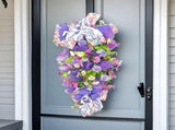New Happy Mother's Day Wreath Mother's Day Front Door Spring Wreath Mother's Day Hydrangea Wreath V1192-AZ-W-27931
