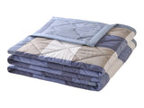 AYktou Reversible Patchworks Queen Size, 78.74x59.05in Lightweight Plaid Bedspreads Coverlets V1189-WXFWAL-20260326-03118
