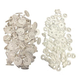 1-100 Cattle Number Ear Tag Set - Round White Pig Sheep Goat Livestock Label V238-SUPDZ-40208927621200