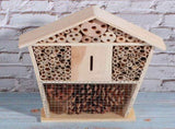 Gardening Wooden Insect Small House Shelter Nesting Handicrafts Decoration for Bee Bug V1294-YM0901-3111200119311