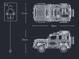 Technical Rover Defender Collector'S Building Blocks Set V1142-LP1005007987922206