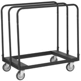 Drywall Cart, 1500 LBS Panel Dolly Cart with 36.02" x 24.02" Deck and 5" Swivel Wheels, Heavy-Duty V952-BLTCSGS00000TGDDOV0