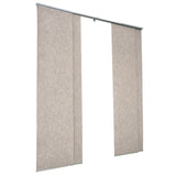 VEVOR Panel Track Blinds Extendable Track 116 cm to 218 cm W Trimmable Brown V952-MBGDBYCW458826NTFV0