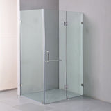 1100 x 900mm Frameless 10mm Glass Shower Screen By Della Francesca V63-831381