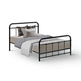 Artiss Bed Frame Metal Bed Frame LEO - Single MBED-C-LEO-S-BK