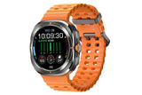 Smart Watch 1.43-Inch Fitness Watch with Heart Rate Sleep Monitor Blood Oxygen Sedentary Reminder V1263-JX-7652