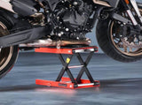 Motorcycle Lift, 1200lbs Weight Capacity, Wide Deck Motorcycle Scissor Jack, 4.1-15 in Height Range, V952-MTCXXSJJSGS1M2MZBV0