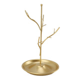 Jewelry Tree Stand Iron Branch Jewelry Display Hanging Organizer Tree Tower Rack for Necklaces V1294-YM0901-3117230360511