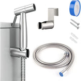 Toilet, Stainless Steel Toilet Kit, Adjustable Water Pressure Toilet, Bidet V1188-MS-227-2086