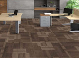 Carpet Tiles Reusable, 24"x 24"Carpet Squares With Padding Attached, Soft Padded Carpet Tiles, Easy V952-KCXFKDT2424YO1I6PV0