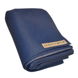 Jade Yoga Voyager Mat - Midnight & Iron Flask Wide Mouth Bottle with Spout Lid, Fire, 32oz/950ml V398-JY-668MB-IFB