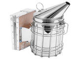 6Pcs/Set Stainless Steel Beehive Smoker Kit Bee Smoker Beekeeping Equipment for Outdoor V1294-YM0714-3111210231011