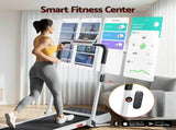 Everfit 3 in 1 Walking Pad Treadmill 20% Auto Incline Under Desk Foldable Treadmills for Home With TMILL-400H-AINC-WH