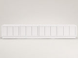 Artiss 180cm TV Unit Entertainment Cabinet Fluted Style Cable Management White FUR-S-TV180-4D-WH-AB