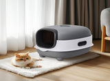 Leak-Proof Cat Littering Box V767-P-ZM1674-GY