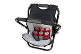 Portable Cooler Stool Multi-Function Folding Fishing Chair - Black V1308-DSZKI-898-3