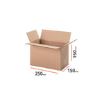 30x Cardboard Boxes 250x150x150mm Carton Box Small Moving Packing Storage Mail V238-SUPDZ-31839783288912