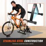Bike Trainer Stand, Fluid Stationary Bike Stand for 26"-29" Wheels, Noise Reduction Fluid Flywheel, V952-XLJLTPTDJBD0F1RZUV0