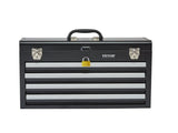 Metal Tool Box, 20.5-inch, Portable Metal Tool Box with 4 Drawers, Small Tool Chest with EVA Liners, V952-CTSBXSGJX20ILXNNKV0