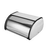 Iron Bread Bin Durable Bread Storage Container Mirror Polished Bread Bin Storage Case for Home Shop V1294-YM0703-3117230095912