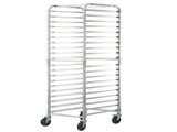 Bun Pan Rack, 20-Tier Commercial Bakery Racks with Brake Wheels, Aluminum Racking Trolley Storage V952-MBPJLZCCHC205PLL3V0