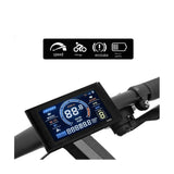 Electric Bike Display 24V-72V Waterproof LCD S966 Controller Panel Dashboard,SM Connector V1370-AZ4-11585