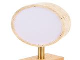 Rotating Stone Wall Sconce with Switch LED Warm Light Adjustable Angle Rustic Industrial Wall Lamp V1294-YM0901-3119250032811