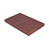 Walnut Tray Rectangular Tea Set Tea Cup Storage Plate Fruit Plate for Home Office Tea Food Fruit V1294-YM0721-3118210094111