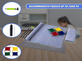 Puzzles Rollers 2 Sets Table Jigsaw Puzzles Felt Mat Board Inflator Puzzle Blanket V63-916191