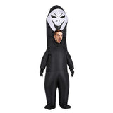 Screaming Ghost Cartoon Costumes Air Model Inflatable Costume Funny Dress Up Props Halloween Party V1263-JX-7945