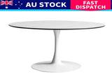 Levede Dining Table Kitchen 6 Person CH1102-WH-120CM