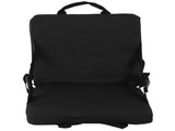 Folding Cushion Outdoor Portable Adjustable Camping Cushion Chair with Backrest Black V1294-YM0901-3111200316211