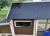Solar-Powered Electric Ventilator - 10W/12V Dual Fan Pack V728-PBYM06678
