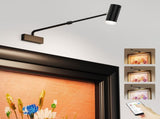 Rechargeable Picture Light with Remote Control, Adjustable Wall Sconce, 4000mAh Battery, Dimmable V1171-CB-SSPL-BLACK-1