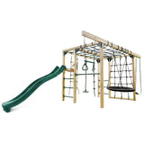 Lifespan Kids Orangutan Climbing Cube Jungle Gym Play Centre + Green Slide V420-LKPC-ORAN-GRN