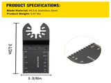 100PCS Oscillating Saw Blades, Quick Release Multitool Blades Kit, HCS Tool Blades for Wood Plastic, V952-BDGJDPG100PCSS199V0