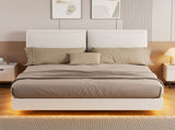 Levede Queen Floating Bed Frame BF1059-Q-BG