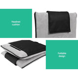 Artiss Floor Lounge Sofa Bed Couch Recliner Chair Folding Chair Cushion Grey FLOOR-0166D-GY