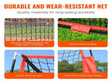 7x7 ft Baseball Softball Practice Net, Portable Baseball Training Net for Hitting Catching Pitching, V952-77YCDPJXLW77Z9CFSV0