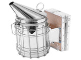 6Pcs/Set Stainless Steel Beehive Smoker Kit Bee Smoker Beekeeping Equipment for Outdoor V1294-YM0714-3111210231011