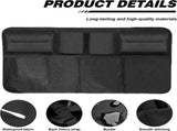 8 Pockets Car Trunk Organizer Black Universal Storage Bag with Adjustable Straps for Rear Seat and V1237-ZY-917-171