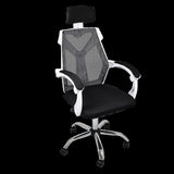 Office Chair Gaming Computer Chairs Mesh Back Foam Seat - White V63-828051