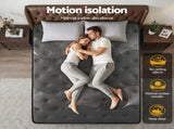 Giselle Bedding Queen Mattress 35cm Euro Top with Graphene Cooling Comfort Medium Firm MATTRESS-E-ATLAS-35-Q
