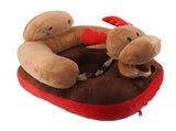 Baby Support Sofa Chair Non Slip Anti Tipping Adjustable Angle Plush Infant Learning Seat Sofa Elk V1294-YM0901-3116240000512