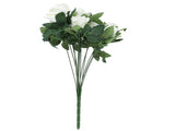 Artificial Roses with Long Stem Simulated Silk Flowers Real Looking Fake Roses Bouquet for V1294-YM0901-3115230060911