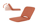 Artiss Floor Chair 5 Position Adjustable Orange Lazy Sofa for Living Room Bedroom FLOOR-SBL-DENIM-OR