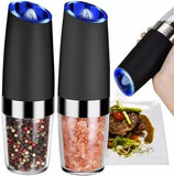 Electric Salt and Pepper Mills 2-Pack, Black V1237-ZY-506-0006