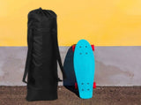 Oxford Cloth Skateboard Travel Bag Durable Black Deck Carrier V1366-AZ2-W-20991