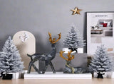 Christmas reindeer decorations, New Year decorations, wedding decorations, desk decor, home decor, V1106-128-76344-CHR-1