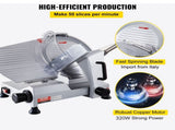 Commercial Meat 320W Electric Deli Food 12 inch Carbon Steel Blade Electric Food V952-SYDRQPJ250W1ZKZOVV3